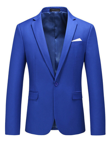 Blazer Casual De Un Botón Para Hombre [u]