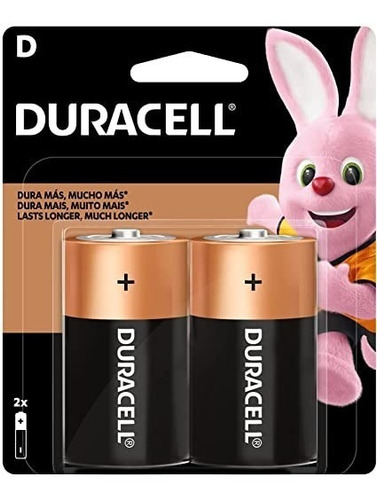 6 Pilas D Duracell