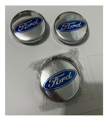 Tapa Emblema Compatible Con Aro Ford 60mm (juego 4 Unids) Foto 3