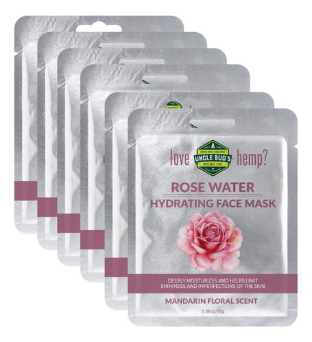Uncle Bud's Hemp Rose Water - Mascarilla Hidratante De Belle