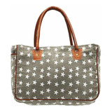 Myra Bolsas Freedom Stars En Bolsa De Mano De Lona Upcrecycl