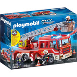 Playmobil City Action 9463 Camión Bomberos Luz-sonido Bunny 