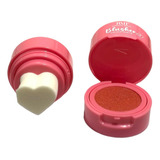 Rubor En Crema Sello Stamping Corazon Blush Maquillaje