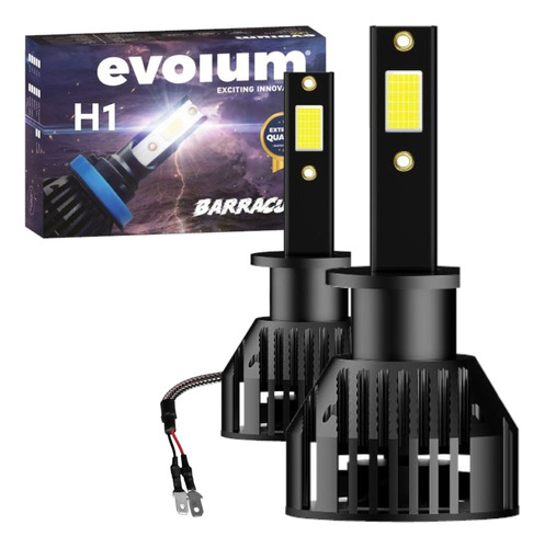 Kit Focos Led Para Auto 11000 Lumenes Luces Luz Blanca Faros