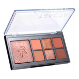 Tracta Toffee 7 Shades Paleta 2x1 Sombra E Blush Compacta