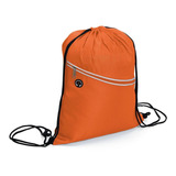 Mochila Saco Unissex Esporte Academia Viagem C/ Entrada Fone Cor Vermelho Desenho Do Tecido Liso