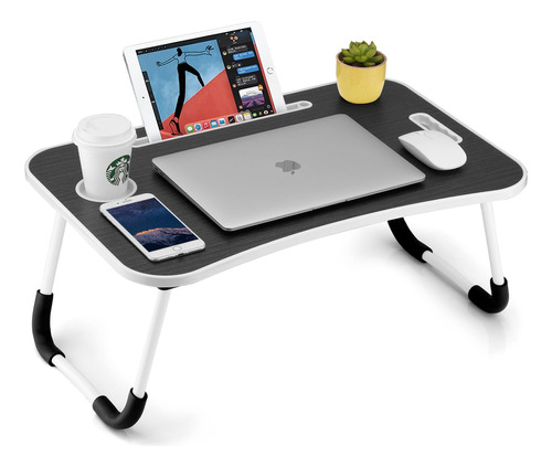 Fisyod Foldable Laptop Table, Portable Lap Desk Bed Table...