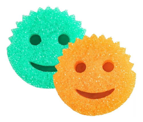 Esponjas Scrub Daddy  Fibra Multiusos Suave Y Firme 2 Pzas