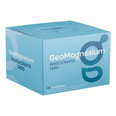 Suplemento en comprimidos Geonat Geomagnesium Bisglicinato de magnesio de Bisglicinato de magnesio 1400 x 60comprimidos | Mismo precio en cuotas