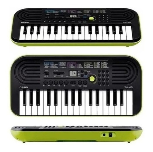 Teclado Organo Casio Sa46 32 Teclas Mini Para Niños + Fuente