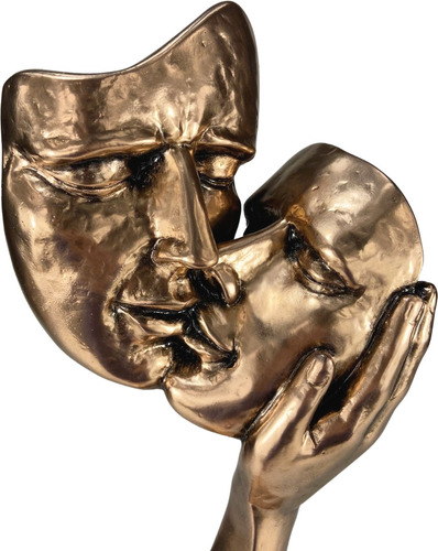 Estatueta Máscara De Casal De Namorados - Estilizado