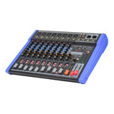 Mezcladora Audio Profesional 8 Canales Reference By Steelpro
