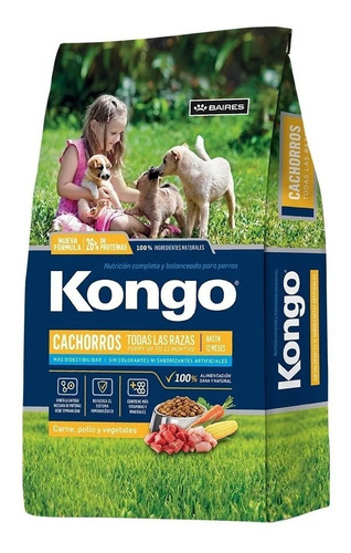 Kongo Cachorro X 20 Kg - Envios A Todo El Pais