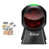 Eyoyo Leitor De Código De Barras Ey-7100 Usb 1d 5v Preto