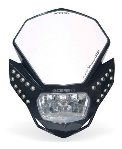 Mascara Faro Led Acerbis Negro - Bondio