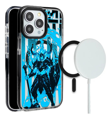 Funda Para iPhone Magsafe Solo Leveling Ore Dake Level Up Na Ken Sombra Caballero De Elite Iron Kim Chul Anime Case