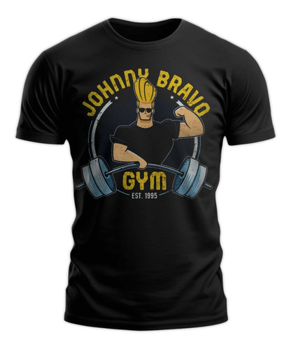 Polera Gustore De Johnny Bravo Gym