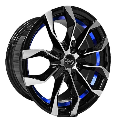 Rines 15x7 4x100/114.3 Blue Aveo, Spark, March,tiida Platina