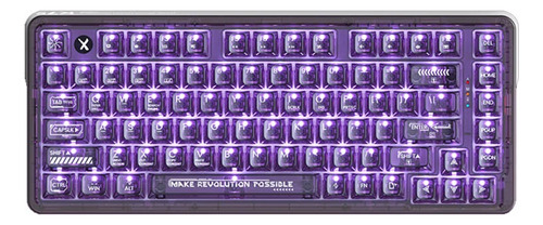 Teclado Mecánico Transparente De Tres Modos Thunderobot K75