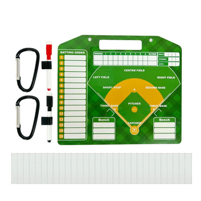 Pizarrón Magnético Béisbol Coach Reutilizable Banquillo | Envío gratis