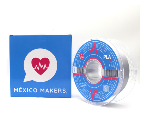 Filamento Pla Silk Para Impresora 3d 1.75mm Mexico Makers