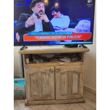 Mueble Tv Madera Algarrobo