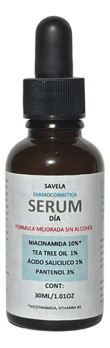 Serum Dia, 10% Niacinamida, Pantenol, Ac. Salicilico , 30ml Tipo De Piel Todo Tipo De Piel