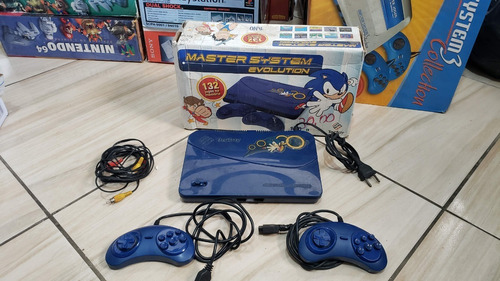 Master System 3 Evolution 132 In 1 Na Caixa Funcionando 100% A3