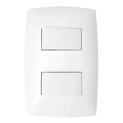 Interruptor Simples E Paralelo Blux Home Branco 10a 250v Modular