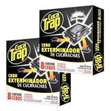 Cuca Trap Cebos Mata Cucarachas 2 X 8un