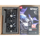 Placa De Vídeo Radeon Rx 580 Sapphire Nitro 4gb Gddr5 Usada