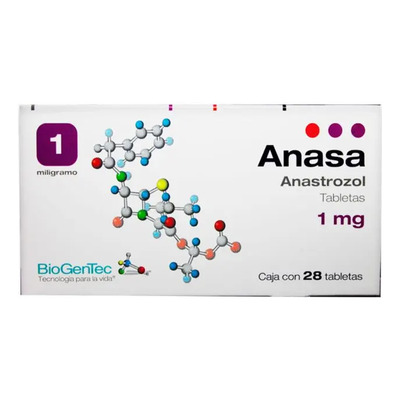 Anasa Tabletas 1 Mg, 28 Tabletas | Envío gratis