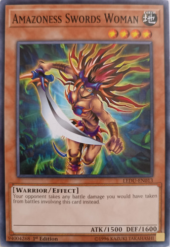 Yugioh! Amazoness Swords Woman Ledu-en013 Common 1st Edition