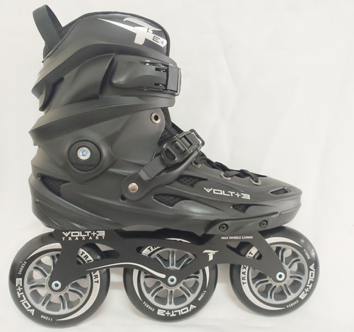 Patins Inline Freestyle Traxart Volt+ 3 110mm 41/42br Usado