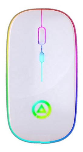 Mouse A2 Inalámbrico, Con Luz Led Recargable