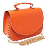 Bolsa Feminina Pequena Ombro Valentine's Day Love Cor Laranja