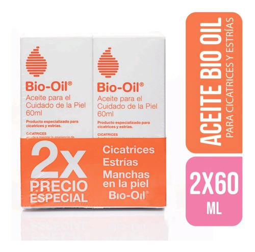 Bio-oil Aceite 60 Ml X 2 Und - mL a $492