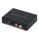 Adaptador Extrator De Audio Hdmi Spdif Optico 5.1ch + 2 Rca