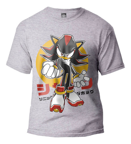 Playera  Shadow The Hedgehog 1 Sonic Knuckles Sega Genesis