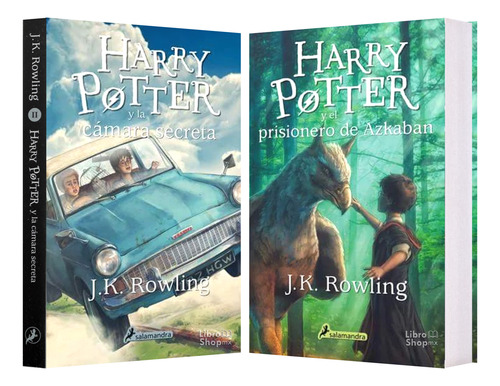 Harry Potter Libros 2 Y 3 Cámara Secreta Prisionero Azcabán