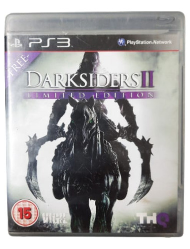 Darksiders 2 Limmited Edition Ps3 Mídia Física Original 