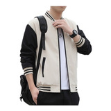 Chaqueta Cuello Alto Uniforme Béisbol Juvenil Casual