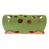 Cama Cat Tunnel Toys Con Tubo De Fieltro, Desmontable, Redon