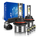 Kit Faros Led 9007 40000lm For Ford Alta/baja Canbus .