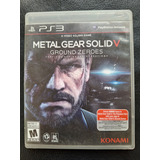 Metal Gear Solid V - Ground Zeroes Ps3 Usado