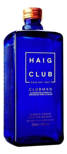 Whisky Haig Club Clubman 700ml - Ml A $ - mL a $112