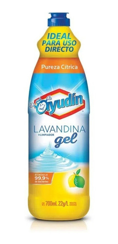 Lavandina En Gel 750cc Citrica Ayudin