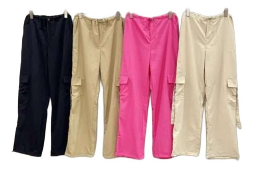 Pantalon Jogger De Mujer Cargo Secado Rápido