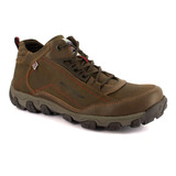 Botin Senderismo Outdoors Dunlop 010204 Café