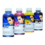 4 X 100ml Tinta Sublimatica Inktec Sublinova Dti P/ Bulk Ink